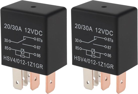 Wasserdichte Relais, 2 Stück – 12v 30a 5-polig 925-1648 725-1648, Geeignet Für Cub Cadet, Mtd Rasenmäher Und Traktoren