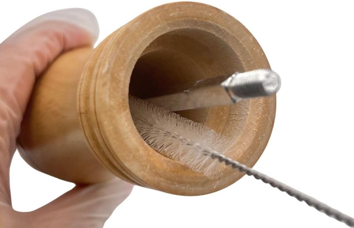 2-teiliges Salz- Und Pfeffermühlen-set – Mahlwerk – Manuelle Salzmühle – Pfeffermühle – Salzmühle – Holz – 17 X 5 Cm – Nachfüllbar – Verstellbar – Für Salz, Pfeffer Und Gewürze
