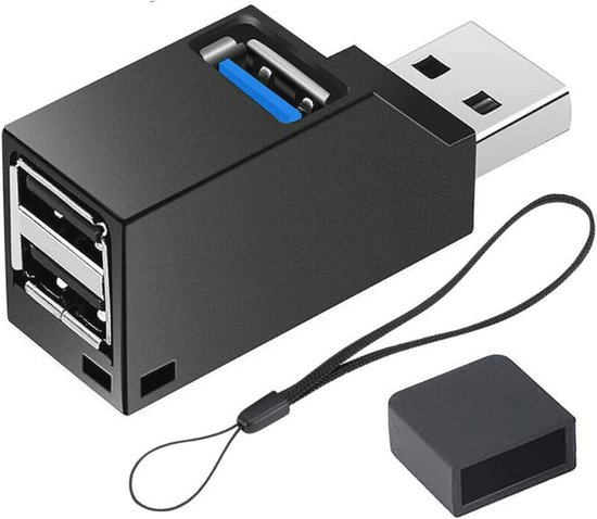 Usb 3.0 Hub Mit 3 Anschlüssen – Usb-dock, Daten-hub, Usb-splitter, Usb-adapter Für Pc Und Kompatible Geräte