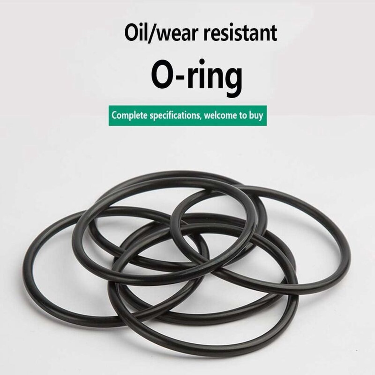 O-ring-set – Gummidichtungsringe – 225 Stück – 18 Größen – Universell