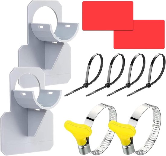 Schlauchhalter-set Für Pools Und Badewannen (2er-pack) – Kunststoff-schlauchhalter Für Pool Und Badewanne – Effektive Unterstützung Und Schutz