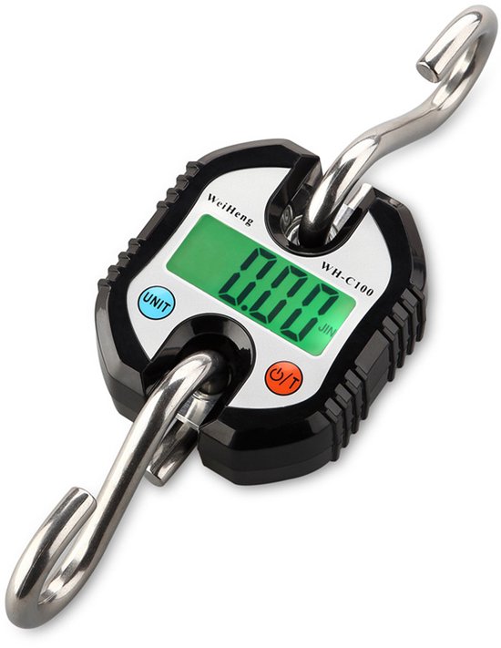 Digitale Gepäckwaage – 150 Kg – Schwarz