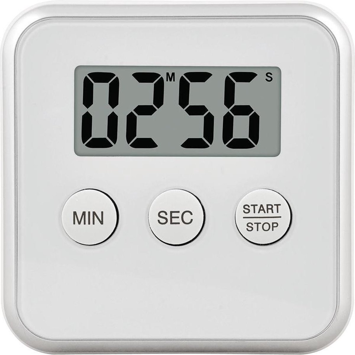Magnetischer Küchentimer Mit Ständer Digitaler Küchentimer Digital Weiß