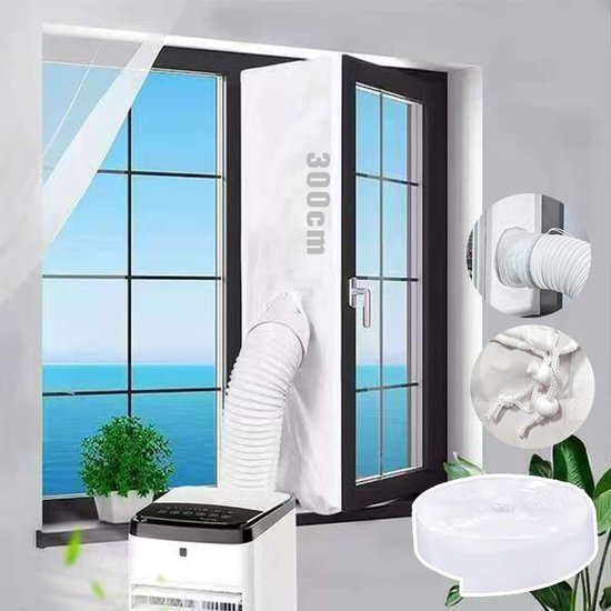 300 Cm，fensterdichtung Für Mobile Klimaanlagen，universelle Fensterdichtung Für Klimaanlagen Und Wäschetrockner，klimaanlagenfenster