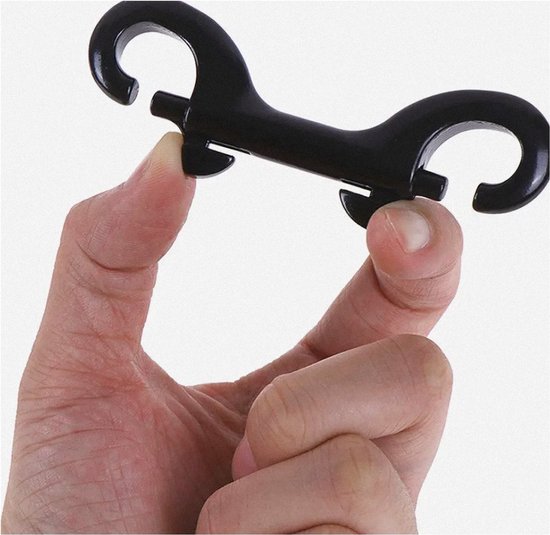 Dailygoody - Doppelseitige Karabinerhaken - Hochleistungs-auslösekarabiner