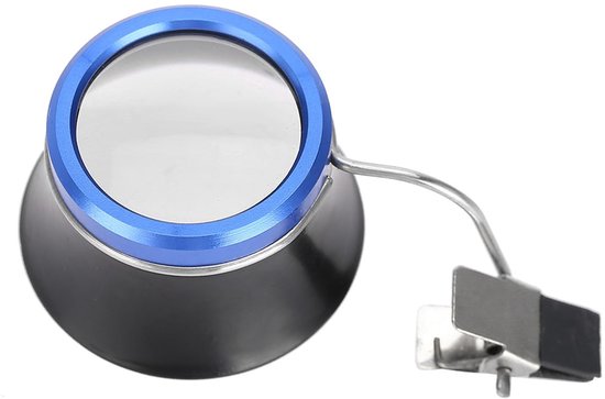 Dailygoods，aufsteckbare Kontaktlinsenlösung-lupe，ideal Für Juweliere，20-fache Vergrößerung，perfekt Für Schmuck Und Uhren