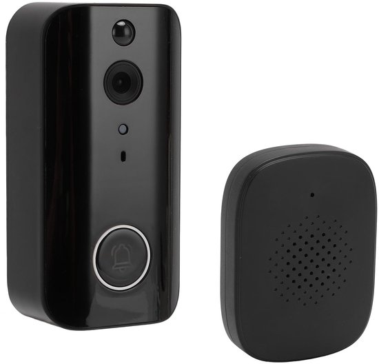 Omgoods，kabellose Türklingelkamera，1080p-videotürklingel，gegensprechfunktion，infrarot-nachtsicht，pir-bewegungsmelder，geeignet Für Senioren