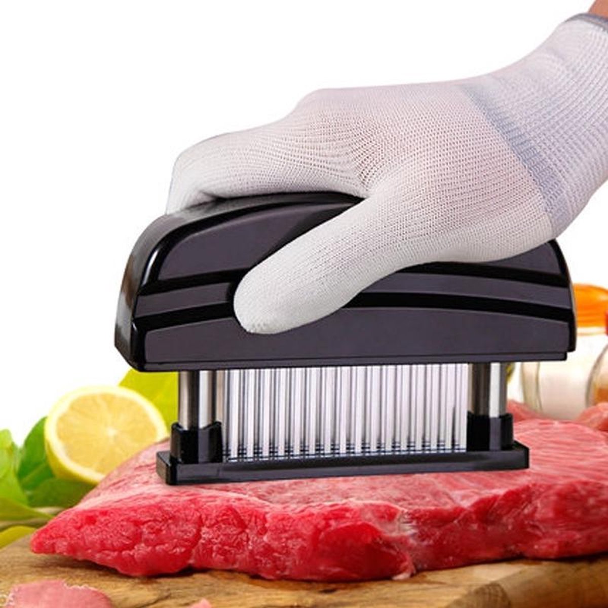 Fleischzartmacher - Für Hähnchen, Rind, Schwein Und Fisch - 48 Ultrascharfe Edelstahlnadeln.