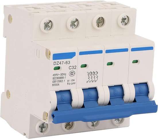 4p 32a 400v Fehlerstromschutzschalter – Schutzschalter, Ableitstromschutz, Überlastschutz