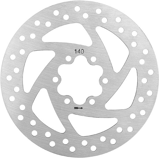 140-mm-bremsscheibe Aus Edelstahl. Geeignet Für Elektroroller, Fahrräder, Mtb-bremsbeläge Und Zubehör.