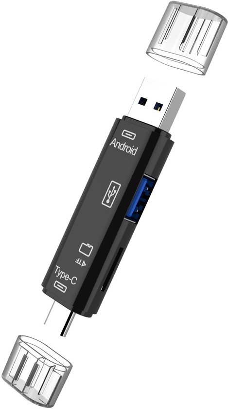 5-in-1 Multifunktions-sd-kartenleser – Micro Sd/tf, Usb-c Otg, Geeignet Für Macbook Pro