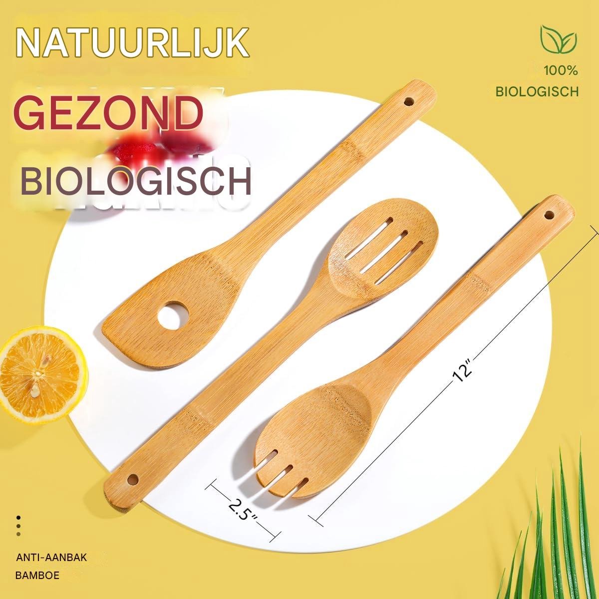 Pfannenwender – Küchenutensilien Aus Holz – Antihaft-pfannenwender-set – 6-teiliges Küchenutensilien-set – Löffel – Schaumlöffel