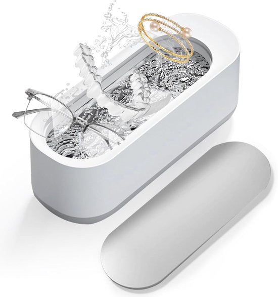 Ultraschallreiniger 300 Ml – 45 Khz, Edelstahl Sus304, Geräuschlos, Für Schmuck, Brillen, Uhren, Zahnprothesen