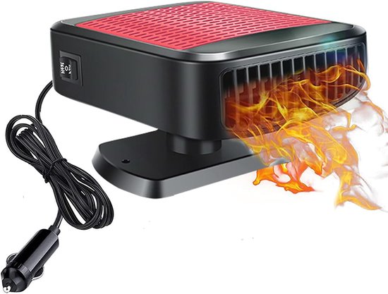 12v 200w Autoheizung, Tragbare Autoheizung Und -enteiser, Windschutzscheibenenteiser, 2-in-1 Heiz- Und Kühl-/enteisungsfunktion