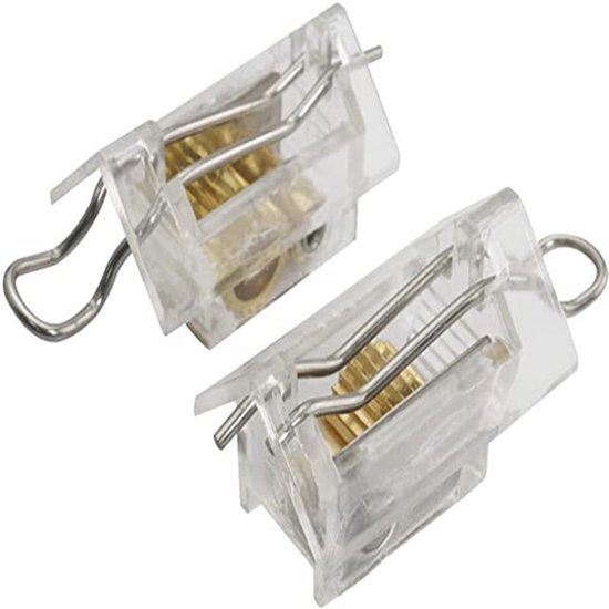 2-teiliges Set Doppelstift-jalousienverschlüsse – 2–5 Zoll Lange Jalousienkordelverschlüsse – Verschlussset Für Passende Jalousien