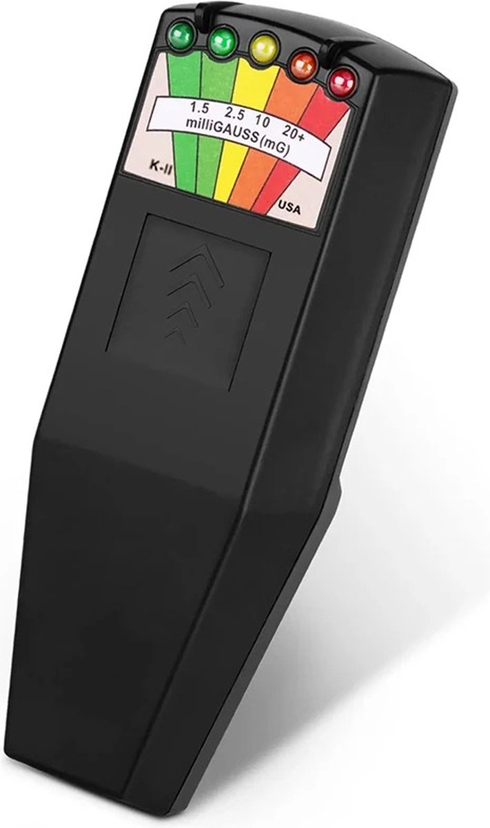 K2 Meter – Schwarz – Geisterjagd – Emf-messgerät – Emf-detektor – Geisterortungsgerät – Strahlungsmesser – Spirit Box – Hsp – Hochempfindlich – Mit Batterie
