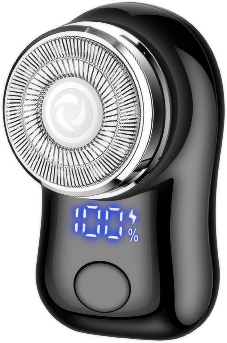 Rasierer – Elektrorasierer – Mini-elektrorasierer – Doppelklinge – Usb-anschluss – Digitalanzeige – 3 Stufen Einstellbar – Tragbar – Ideal Für Geschäftsreisen Und Als Geschenk – Reisebegleiter – Stilv