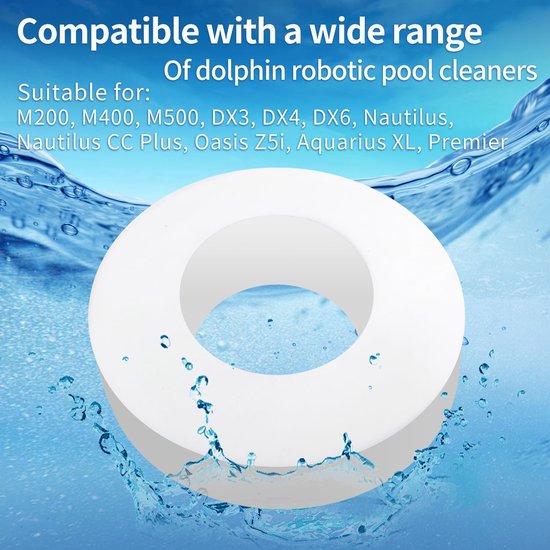 X Kletterringe Für Kletterräder 6101611-r4 Ersatzteil Passend Für Maytronics Dolphin Poolreinigungsroboter. Kompatibel Mit M200，m400，m500