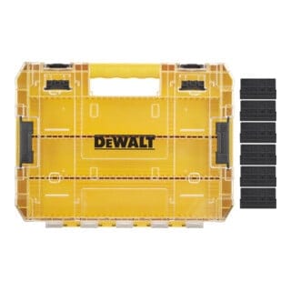 DEWALT Großer TOUGHCASE™ Koffer inkl. Trennfächer, leer zum Nachfüllen DT70839-QZ