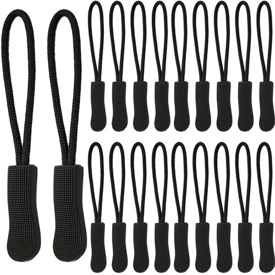 Dailygoods – Rutschfeste Reißverschlüsse, 20 Stück – Ersatz Für Rucksäcke, Zelte, Koffer Und Jacken – Einfache Montage – Reißverschluss-austausch