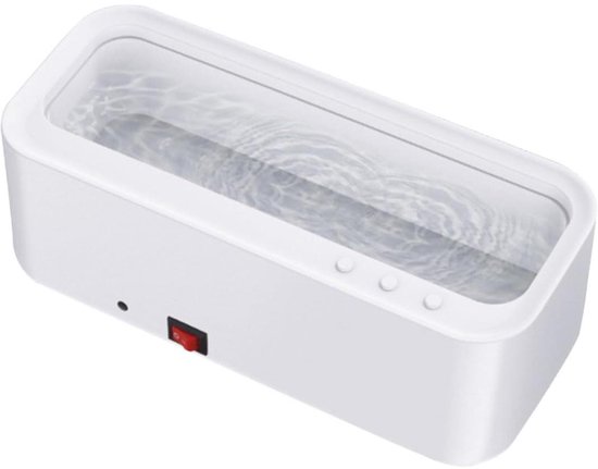Ultraschallreiniger – Schmuckreiniger – Schnelle Reinigung – Schonende Reinigung – 19 X 8 X 7,4 Cm – Weiß