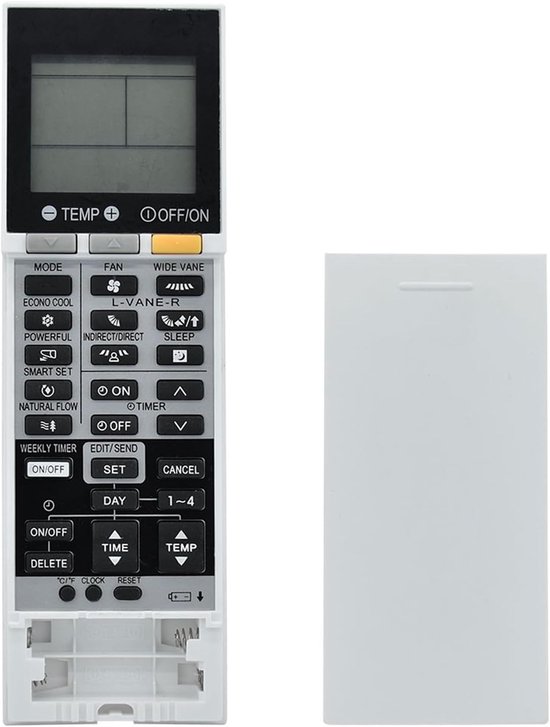 Geeignet Als Ersatzfernbedienung Für Mitsubishi Electric Klimaanlagen Xg16a，xg16a-1，msz-sf25ve-e1，msz-sf25ve-e2，msz-sf25ve-en1，msz-sf25ve-en1