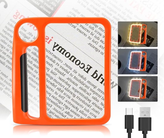 1. 5-fach Vergrößernde Leselupe Mit Beleuchtung – Freihändige Lupe Für Senioren 2. Ganzseitige Leselupe – Geeignet Für Reparaturen Und Näharbeiten