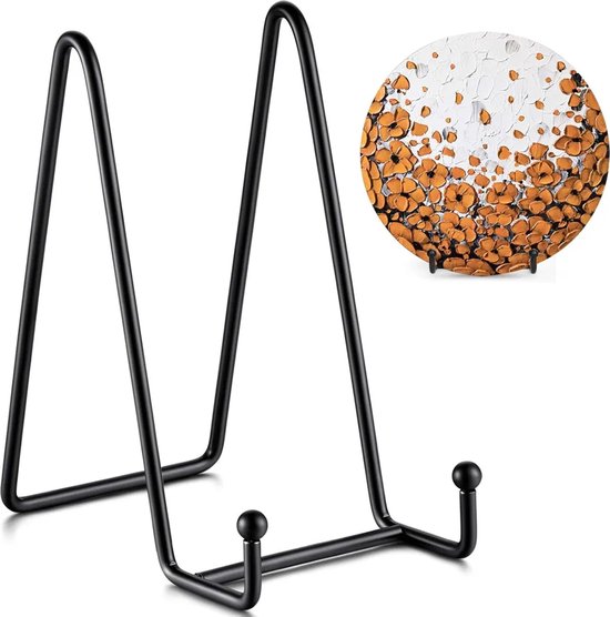 Metallstaffelei Für Zierteller – Halter Für Zierteller – Bilderrahmen (20 Cm)