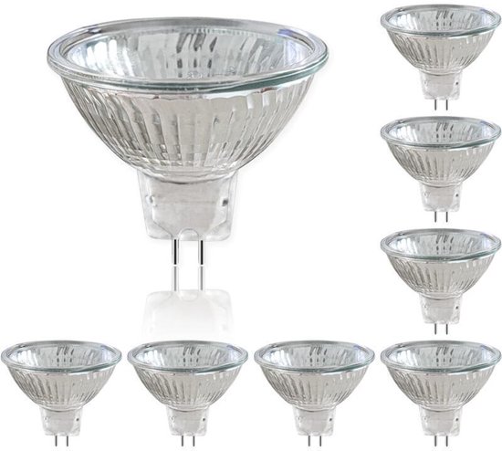 Acht 50w Gu5.3 Mr16 Led-strahler, 12v, Warmweißes Licht 2700k.