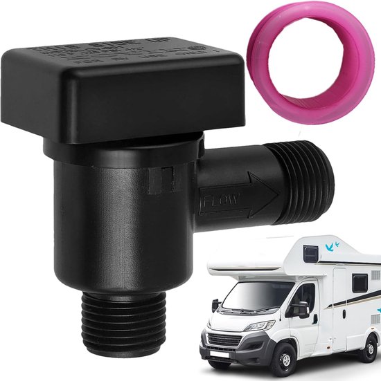 Rückschlagventil Für Wohnmobilablauf – Schwarz, Rückschlagventil Für Anhängertank – Auslaufschutz, Vakuumbrecher-zubehör, Wasserversorgungsschutz