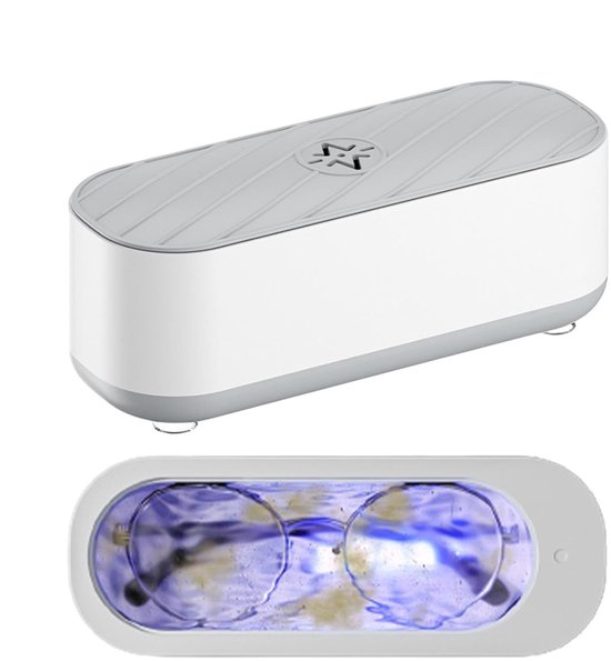 Brillenreiniger Ultraschall-schmuckreiniger Mit 45 Khz Hochfrequenzvibration Für Spielzeug, Ohrringe, Bürsten, Brillen, Kosmetik Und Uhren