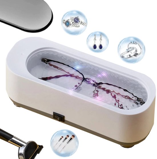 Ultraschallreiniger，250 Ml，30.000 Hz，rutschfester Standfuß. Geeignet Für Brillen，zahnprothesen Und Kleinteile