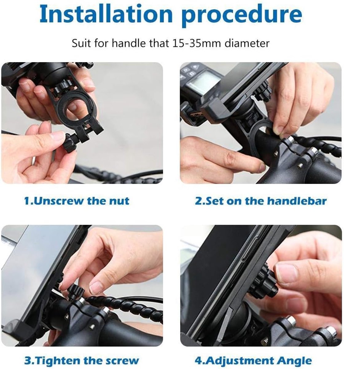 Universelle Handyhalterung Fürs Fahrrad.