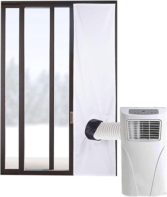 Fensterdichtung Für Mobile Klimaanlagen, 200 Cm, Fensterdichtungsset Für Klimaanlagen, Universelles Fensterdichtungsset Für Mobile Klimaanlagen