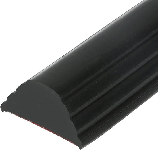 Allecto Plus，duschdichtungen Für Duschtüren Und Duschkabinen，wasserabweisende Duschdichtung，schwarz，1 Meter