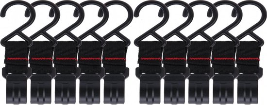 Campinghaken，bohrfreie Zelthaken，10er-set Campinghaken，multifunktionale Outdoor-haken，gurthaken Für Zelte，planen Und Campingausrüstung，schwarz