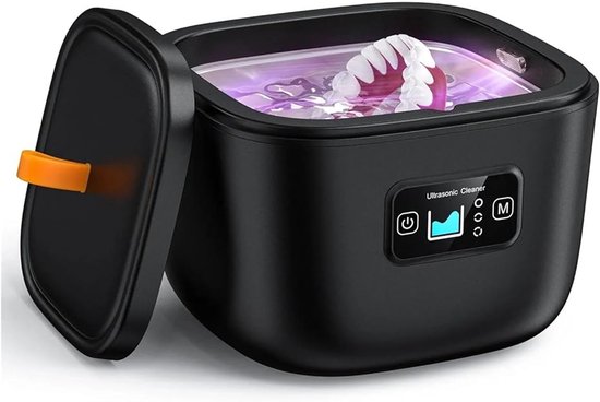 Schmuckreiniger，hochleistungsreinigungsgerät，multifunktionale Hochfrequenz-prothesenreinigung，automatischer Reiniger Für Uhrenschmuck，schwarz