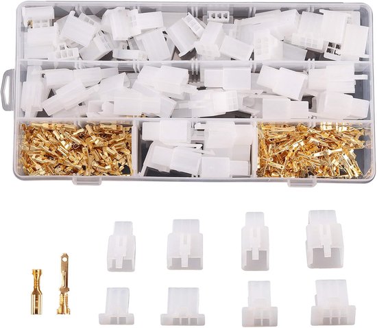 Verbindungsklemme – 380-teiliges Set Mit 2,8-mm-kfz-steckverbindern (stecker/buchse) Für Kabelbäume