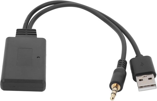 Bluetooth-adapter Fürs Auto，kabelloser 3,5-mm-audioplayer Mit Aux- Und Usb-anschluss，bluetooth 5.0-transmitter