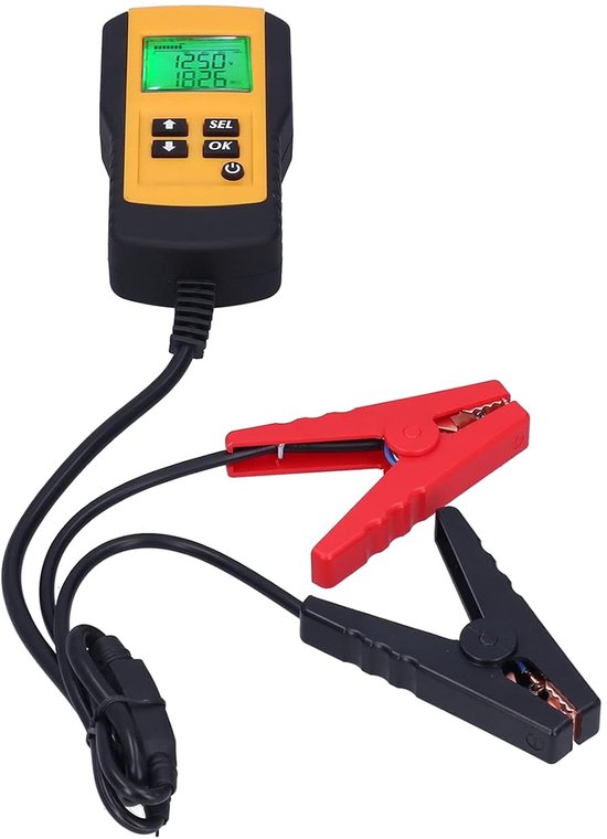 Ae300 Digitaler Batterieanalysator，autobatterietester，batterieprüfer Mit Clip，zerstörungsfreier Batterietester Für 12-v-batterien