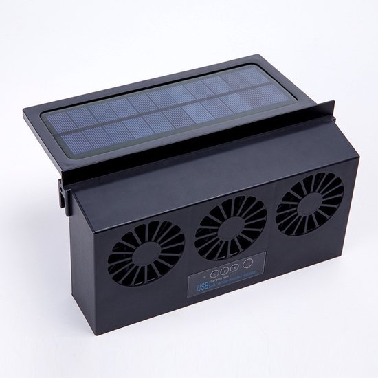 Solarbetriebener Autofensterlüfter, Automatische Luftabsaugung