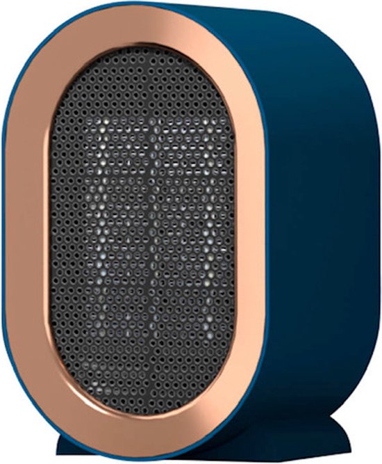 Elektrische Heizung – Raumheizung – Miniheizung – 1200 W – Blau