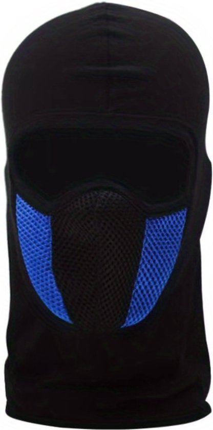 Xerolax Skimaske – Sturmhaube – Gesichtsmaske – Vollgesichtsmaske – Wintermaske – Blau
