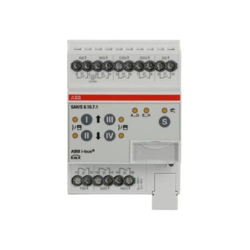 ABB Stotz S&J Schalt-/Jalousieaktor 8fach 10A, REG SAH/S8.10.7.1