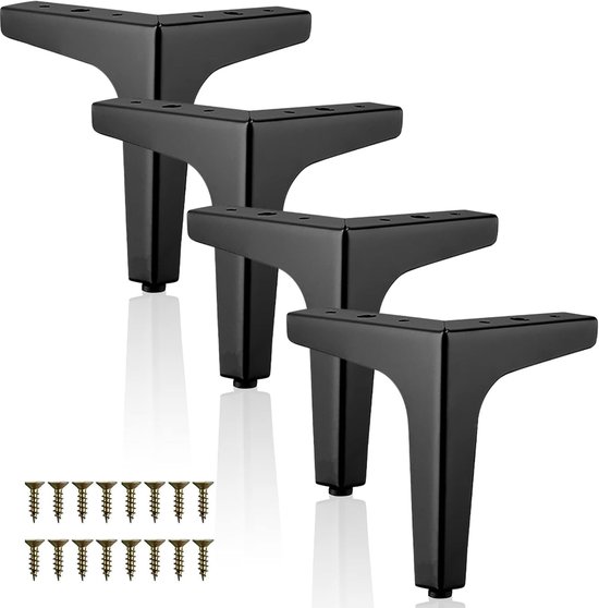 Möbelfüße，10 Cm，geeignet Für Sofas，silber，4 Stück