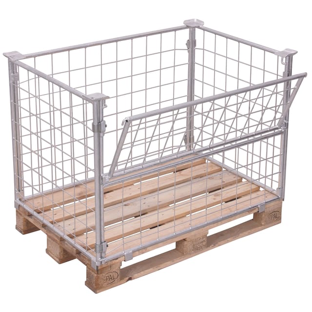 VARIOfit Palettenaufsatz Typ 64 verzinkt 1.200 x 800 mm Nutzhöhe 800 mm