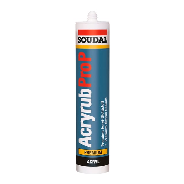 Soudal Maleracryl Acryrub Pro P Universal weiss 310 ml