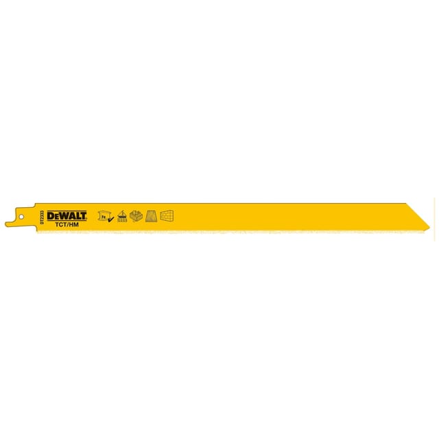 DEWALT Säbelsägeblatt Carbide 235mm 25TPI