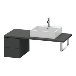 Duravit Unterschrank L-Cube 32x54,7cm, graph ma, f Kons, 2 Schub.