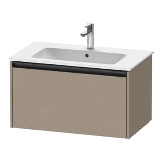 Duravit Waschtischunterschrank Ketho.2 81x48cm, leinen, 1 Auszug, wandhängend